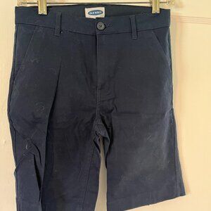 Old Navy Boys Shorts Navy Blue Size 12 School uniform